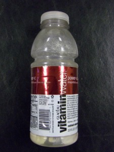 My Homebrew Post Workout Drink Powder in Vitamin Water Bottle
