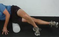  IT Band Foam Roll (Beginning position)